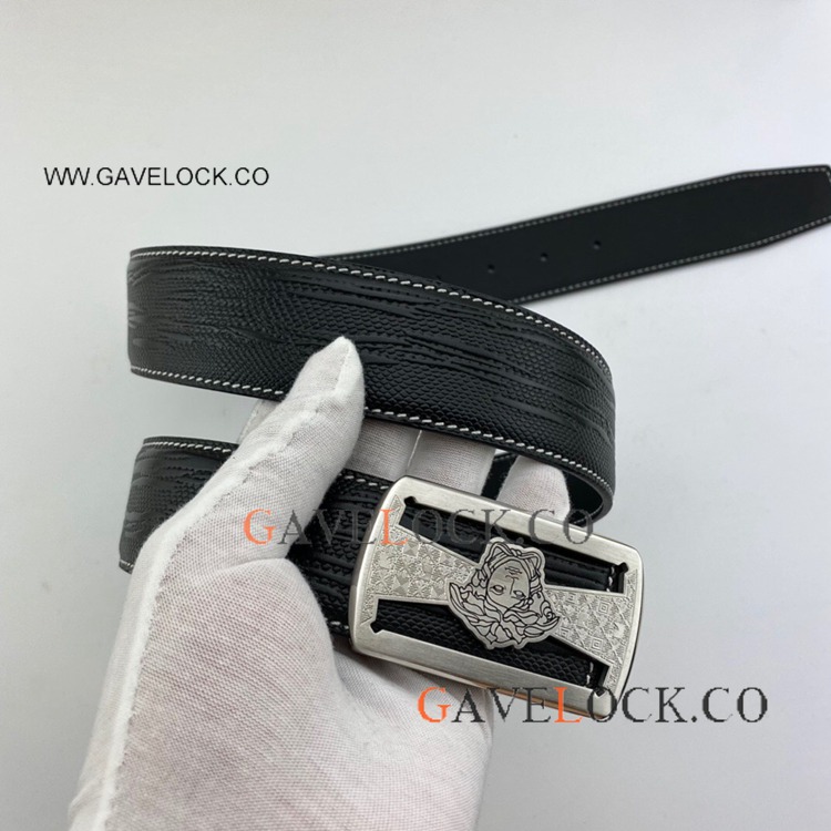 Wholesale Replica Versace Belt Silver Medusa Head
